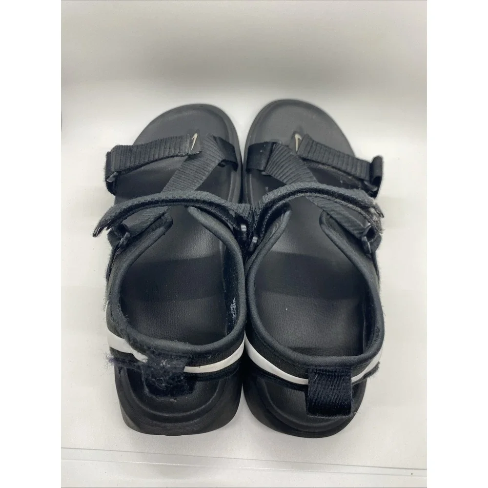 Nike Vista Men's Size 10 Sport Loop Strap Sandals Black w/ White DJ6606-001